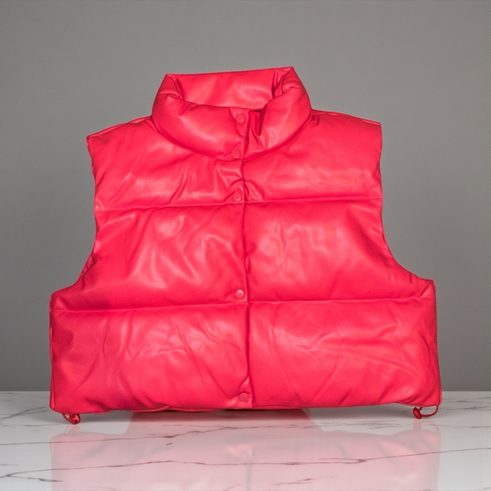 Simply Southern Pink Puffer Vest
